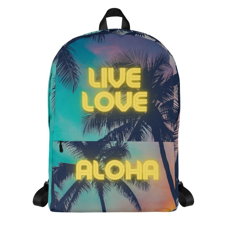 Live Love Aloha Backpack