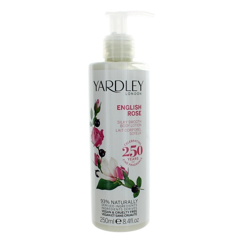 Yardley English Rose by Yardley of London, 8.4 oz Body Lotion for Women