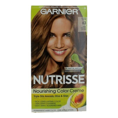 Garnier Hair Color Nutrisse Coloring Creme by Garnier, Hair Color - Brown Sugar 63