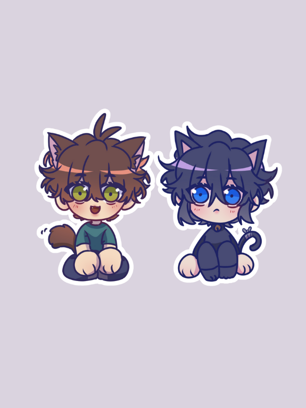 Halliot Cat & Dog Stickers