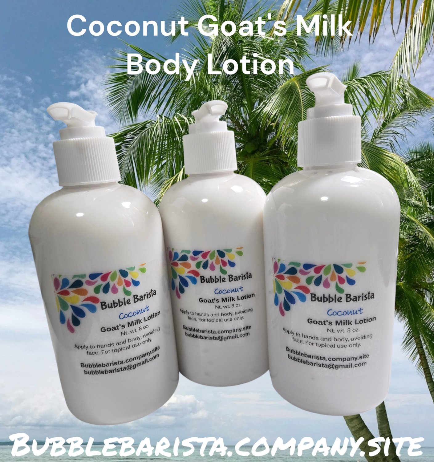 Coconut Goat&#39;s Milk Body Lotion