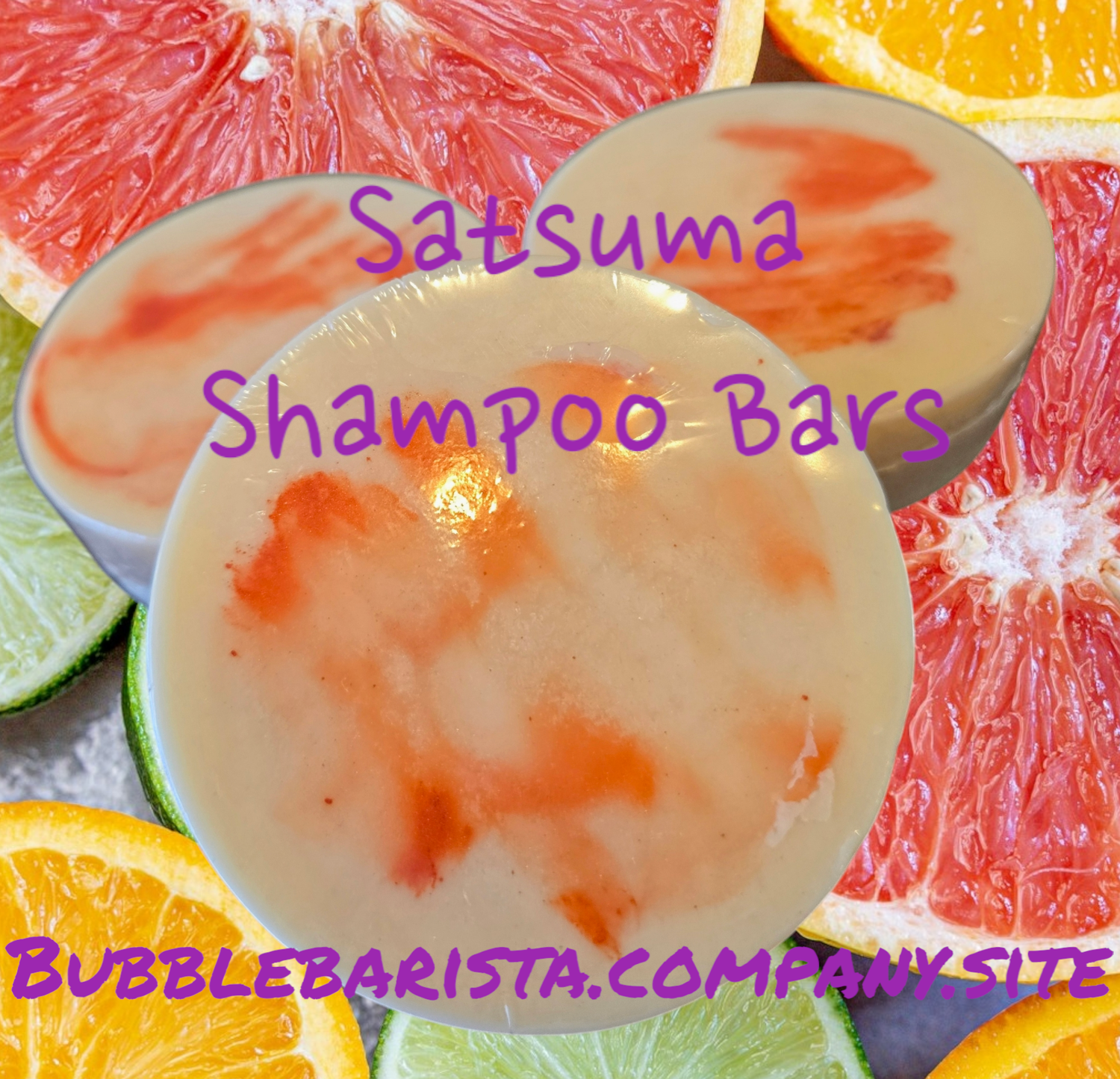 Satsuma Shampoo Bar