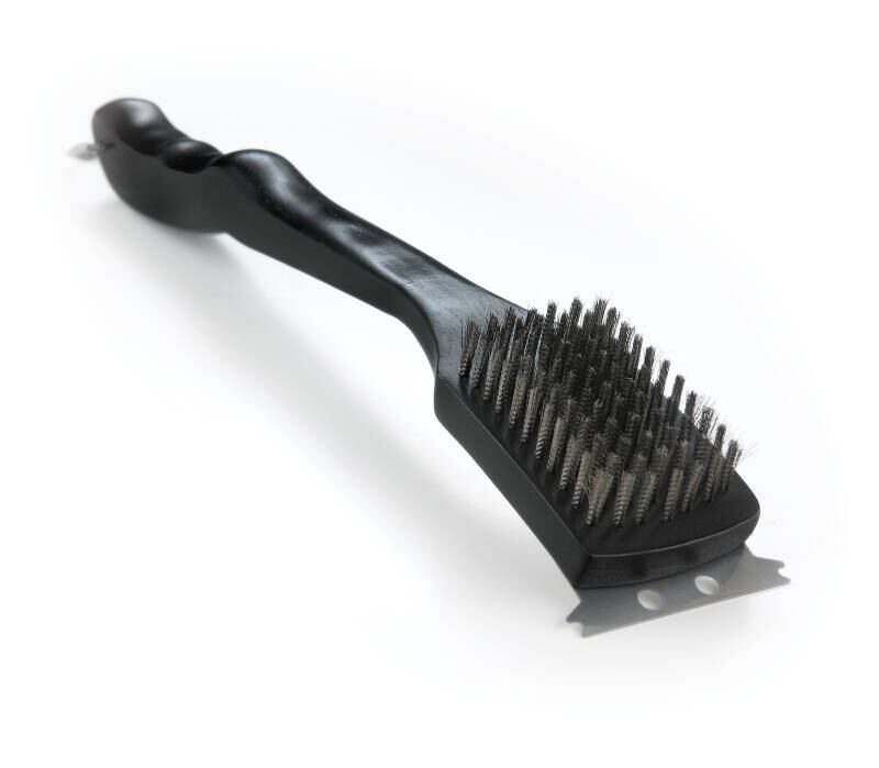 Napoleon RVS barbecueb borstel met houten handvat