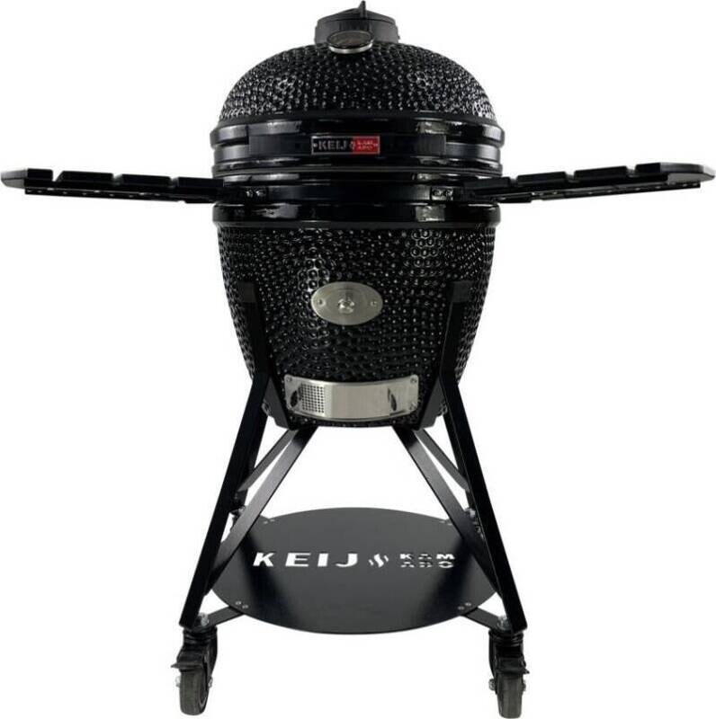 Keij kamado 21 inch — zwart