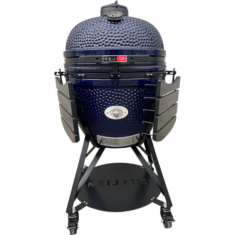 Keij kamado 21 inch — blauw