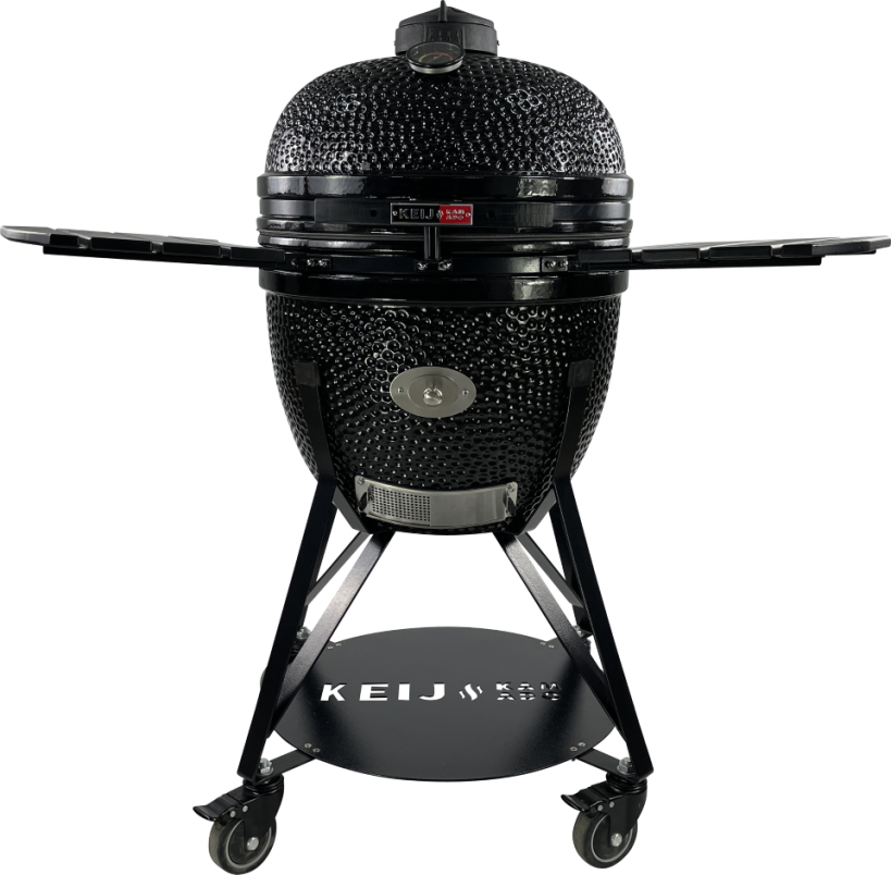 Keij kamado 23 inch — zwart