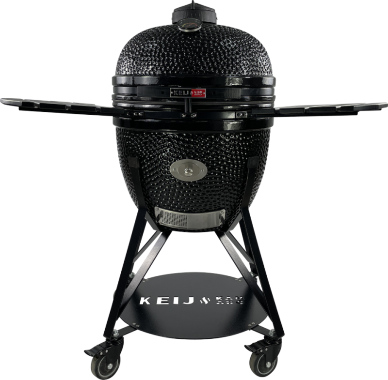 Keij kamado 23 inch — zwart