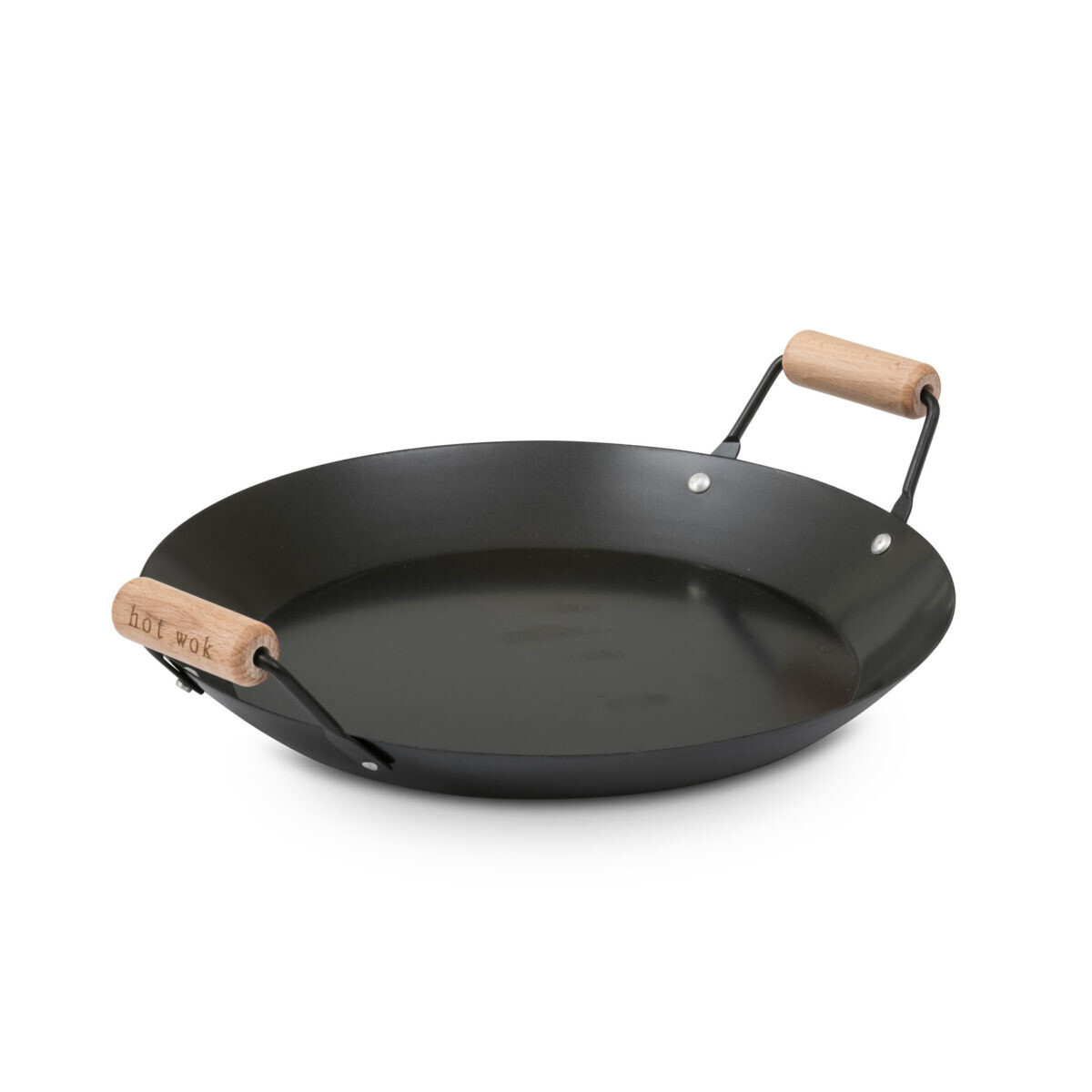 Hot-wok paella pan