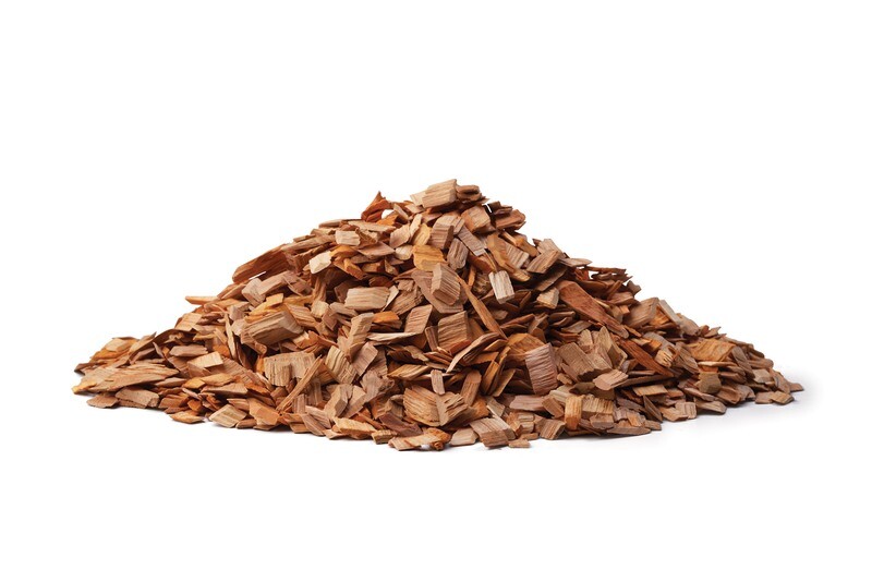 Napoleon kersen wood chips voor een zoete, milde rooksmaak bij vlees en gevogelte.