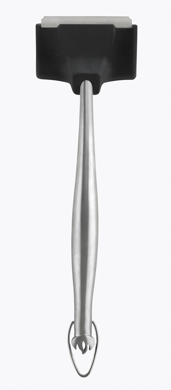 Napoleon PRO RVS barbecueborstel met schraper