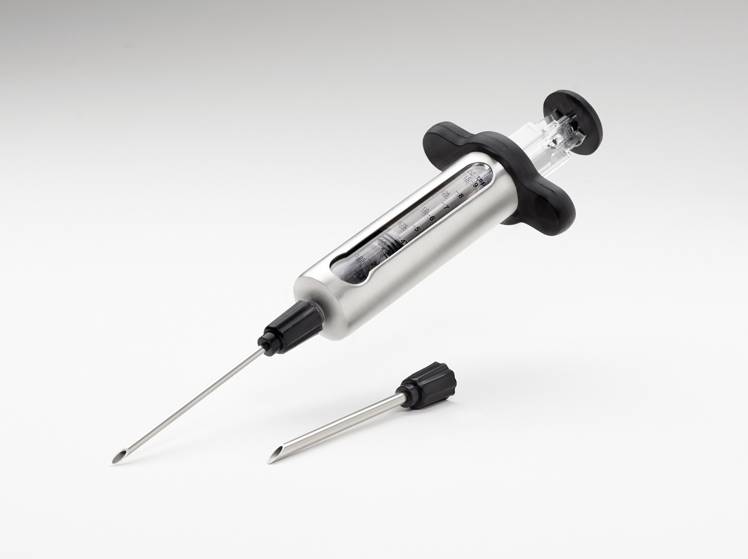 Napoleon RVS marinade injectiespuit
