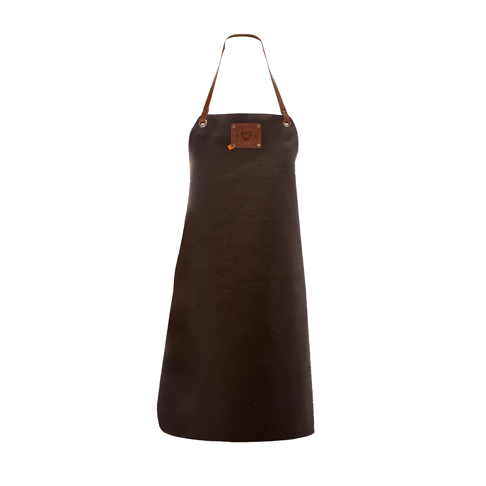 Xapron schort Vrouwen, Kleur: Bruin