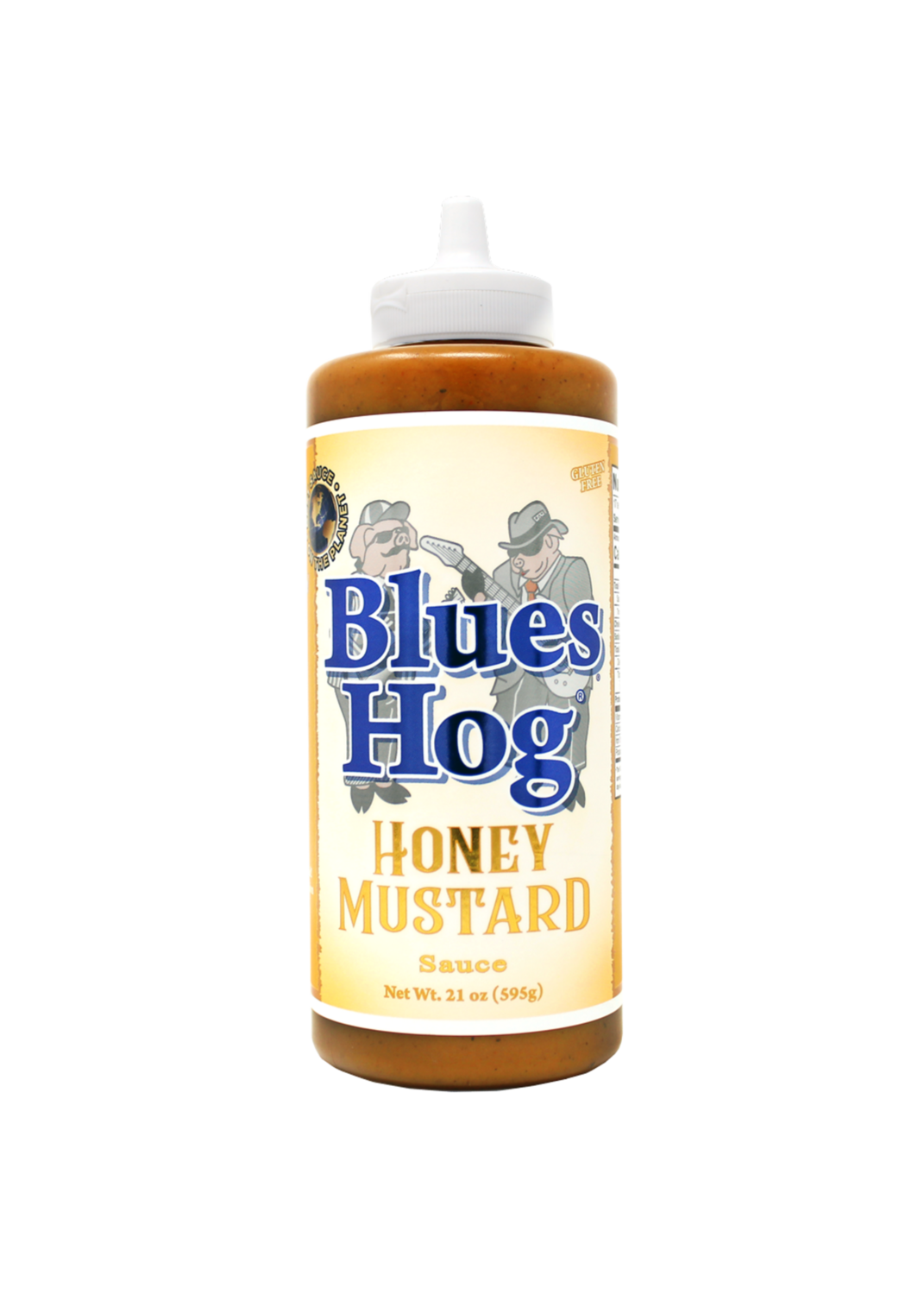 Blues hog Honey Musterd - squeeze bottle