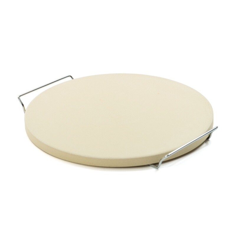 Smoking flavours pizzasteen met houder (38CM)