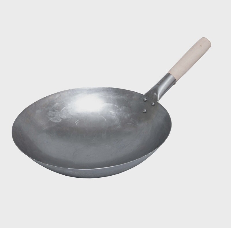 Monolith wokpan staal