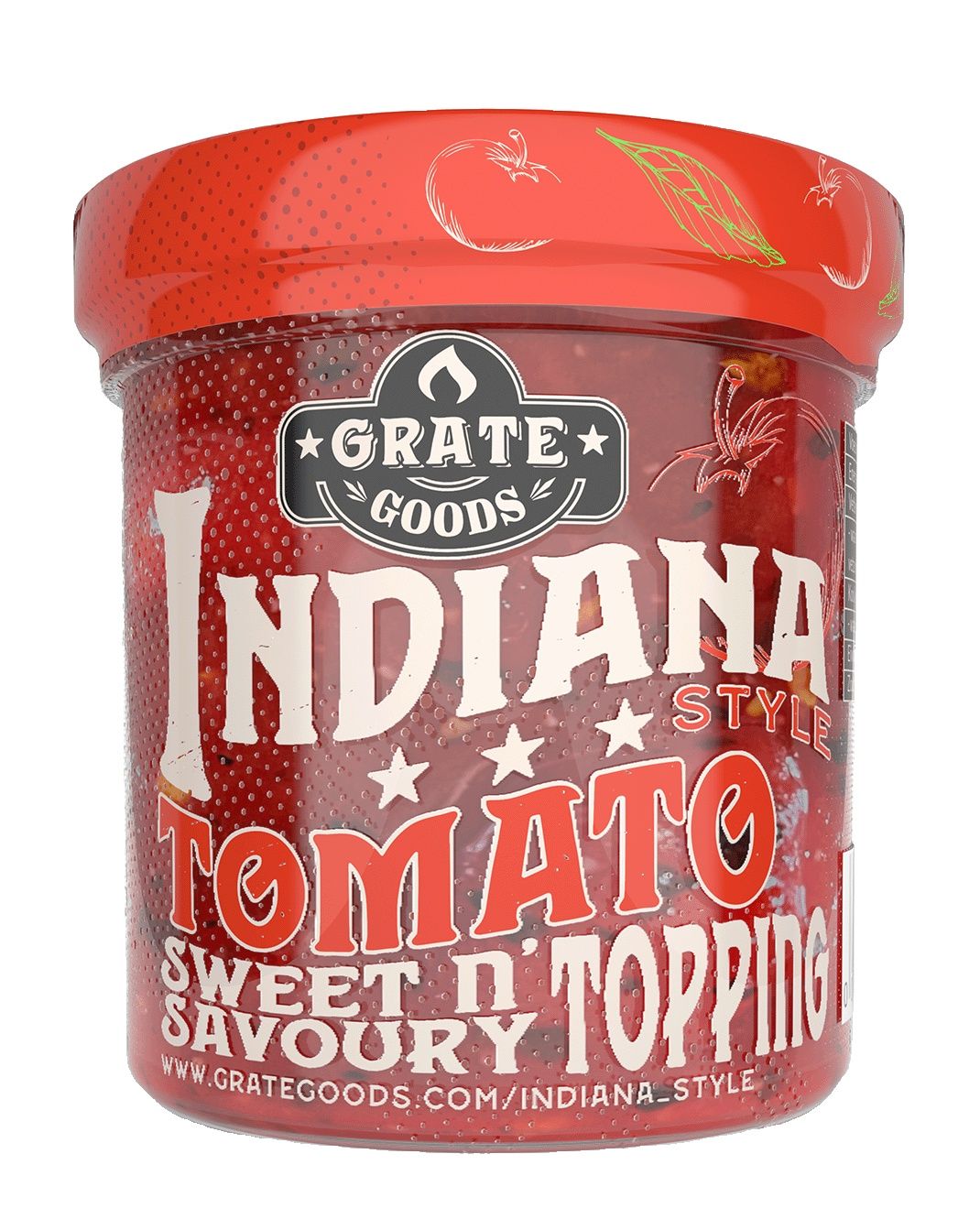 Indiana Tomato Savoury Topping - 120 ml