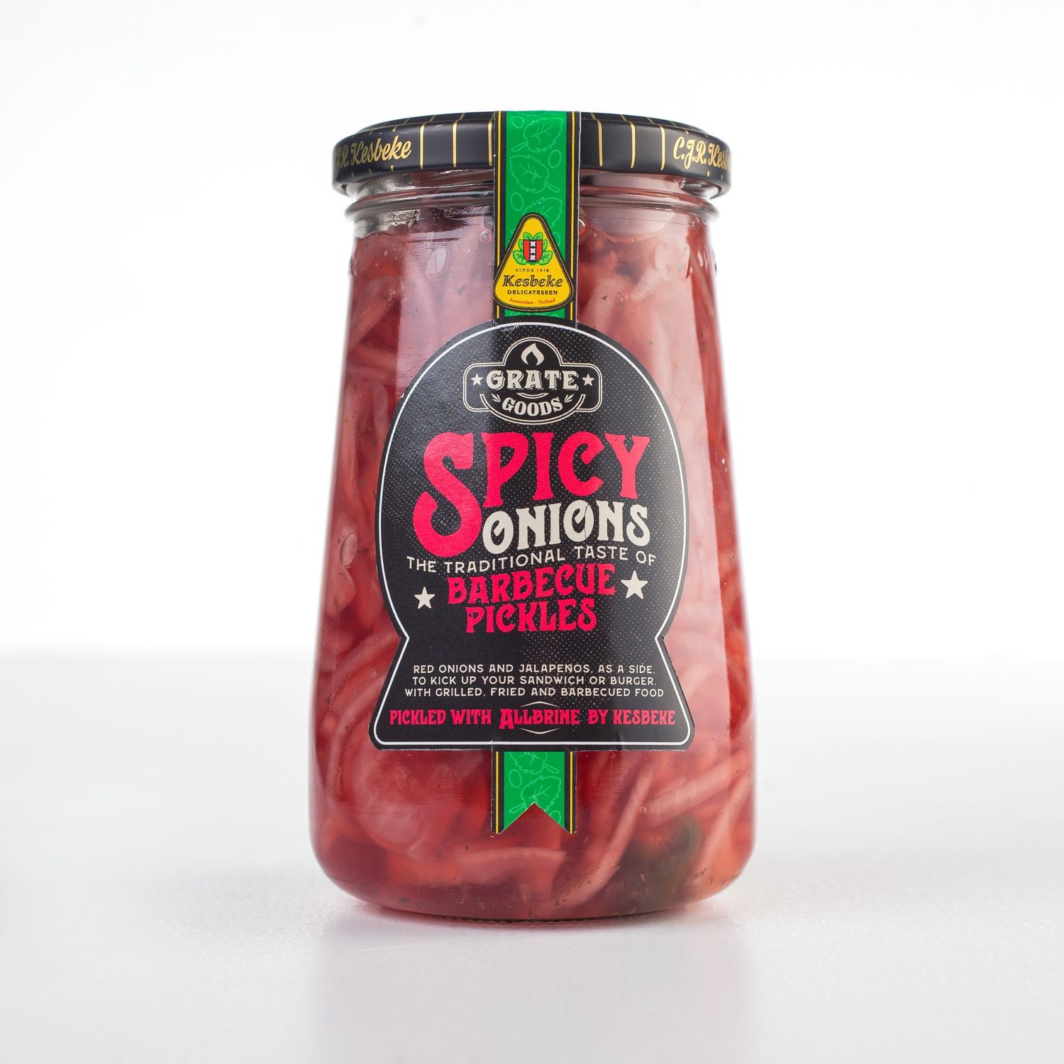 Kesbeke Spicy Onions - 370 ml