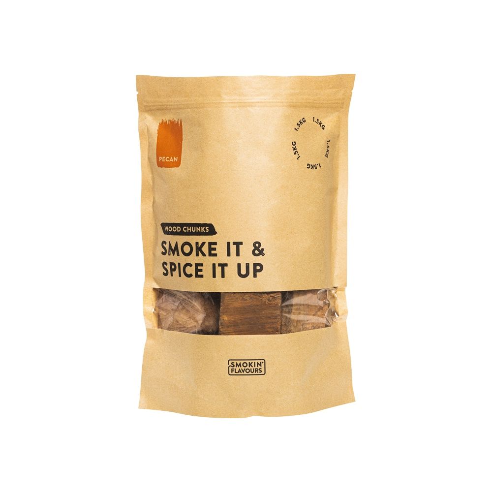 Smokin’ Flavours Rookchunks pecan 1,5kg