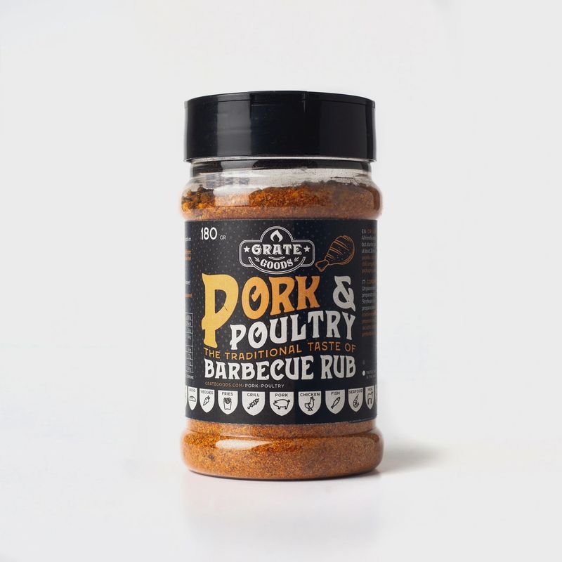 Grate Goods Pork &amp; Poultry Barbecue Rub 180gr