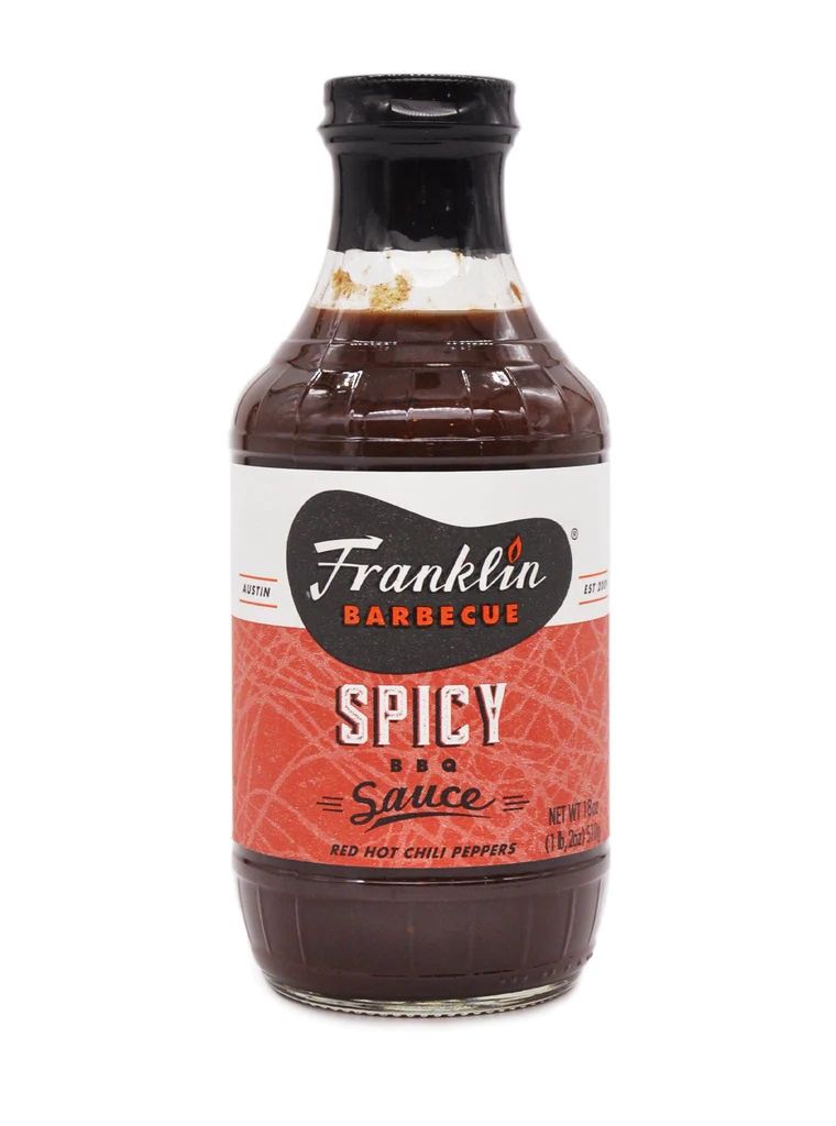 Franklin Barbecue Spicy BBQ Sauce 18 oz