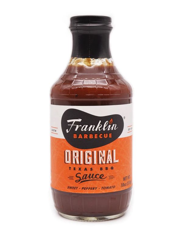 Franklin Original Barbecue Texas BBQ Sauce 18 oz