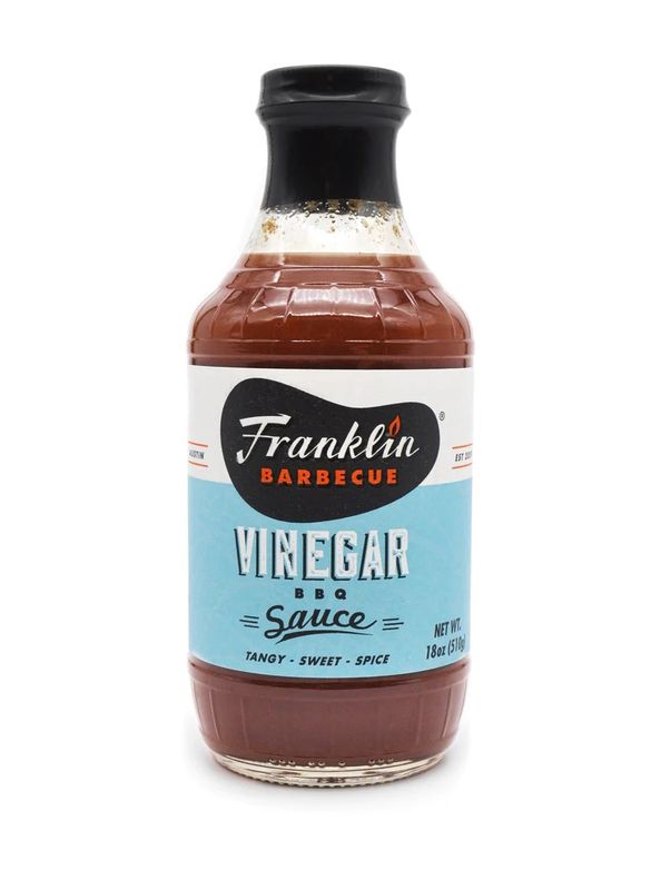Franklin Barbecue Vinegar BBQ Sauce 18 oz