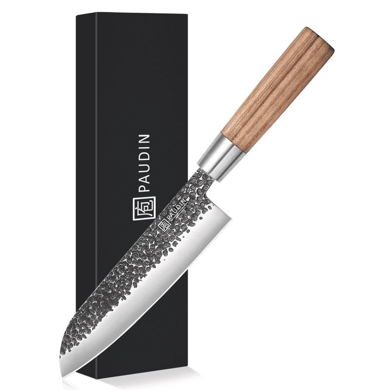 HB10 Santoku Mes – Hammer Black (17,5 cm)