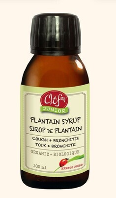 Clef Des Champs, Kosher Junior, Plantain Syrup, Kids (Cough Syrup) - 100 mL