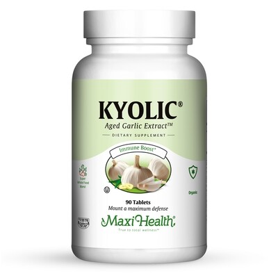 Maxi Health, Kosher KYOLIC (Aged Garlic Extract) - 90 Tablets