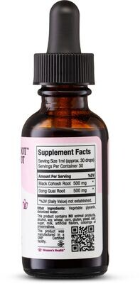 Maxi Health, Kosher Black Cohosh &amp; Dong Quai root - 1 Fl. oz. (30 ml)