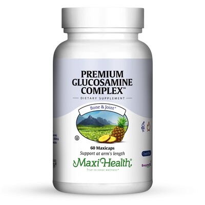 Maxi Health, Kosher Premium Glucosamine Complex - 60 Vegetarian Capsules