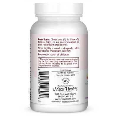 Maxi Health, Kosher KiddieMax, Yummie Oraldophilus, Probiotic - 50 Chewies