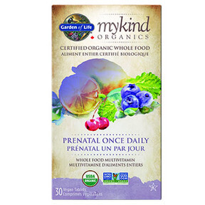 Garden of Life, MyKind Organics Prenatal Once Daily - 30 Vegan Tablets