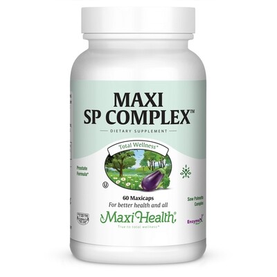 Maxi Health, Kosher SP Prostate Complex (Saw Palmetto) - 60 Vegetarian Capsules