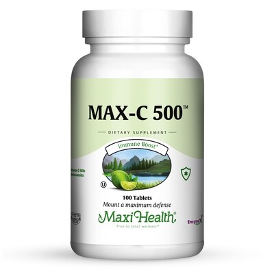 Maxi Health, Kosher Vitamin Max C 500 - 100 Tablets