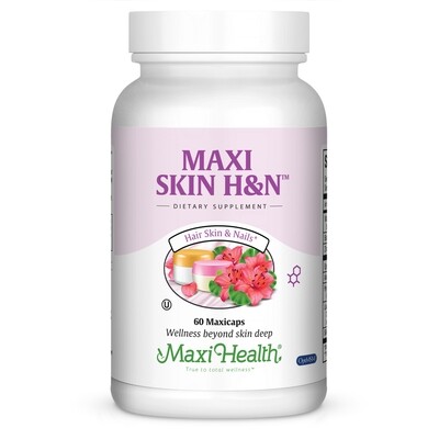 Maxi Health, Kosher Maxi Skin H & N (Hair & Nail) Support - 60 Vegetarian Capsules