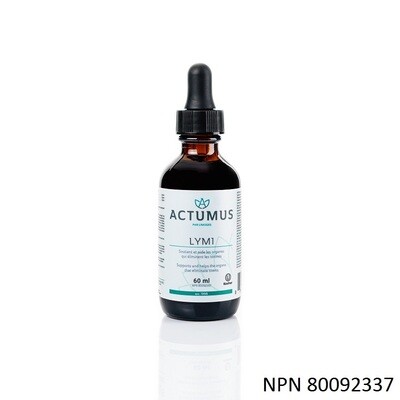 Actumus, Kosher LYM1, Liquid Tincture - 60 mL (2 fl. oz.)