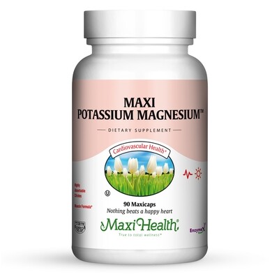 Maxi Health, Kosher Maxi Potassium Magnesium - 90 Vegetarian Capsules