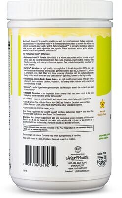 Maxi Health, Kosher NatureMAX Boost, Pea Protein Powder, Vanilla Flavor - 1 Lb.