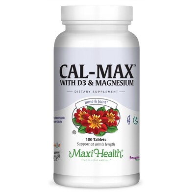 Maxi Health, Kosher Cal Max - 180 Tablets