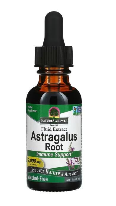 Natures Answer, Kosher  Astragalus Root Alcohol Free - 1oz.