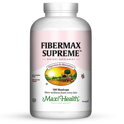 Maxi Health, Kosher FiberMax Supreme - 180 Vegetarian Capsules