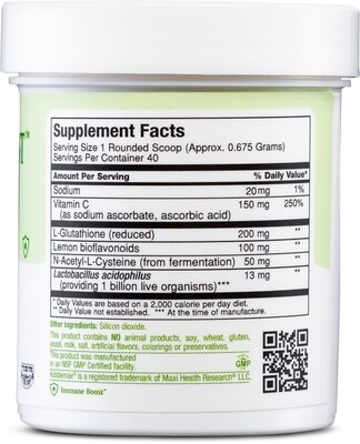 Maxi Health, Kosher KiddieMax, Kiddie Boost Powder, Immune - 0.95 oz (27 g)