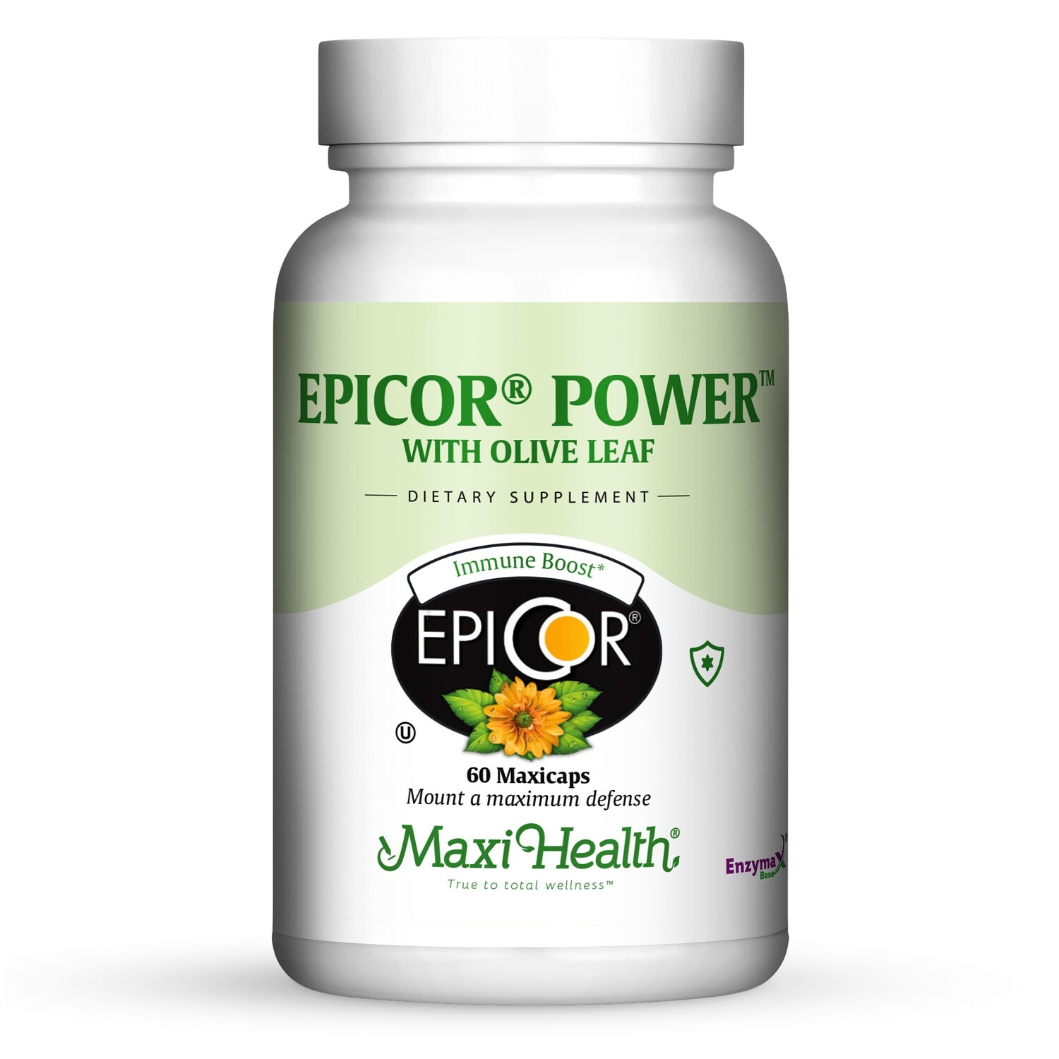 Maxi Health, Kosher Epicor Power - 60 Vegetarian Capsules