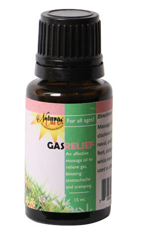 Natures Cue, Gas Relief Oil - 15 mL - Kosher for Passover