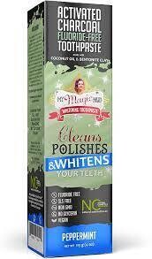 My Magic Mud, Activated Charcoal Toothpaste Sweet Mint Flavour - 113g