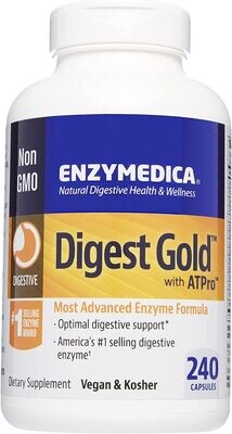 Enzymedica, Kosher  Digest Gold - 240 Vegetarian Capsules