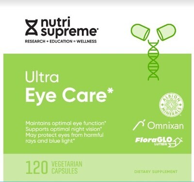 Nutri Supreme, Kosher Ultra Eye Care - 120 Vegetarian Capsules #16