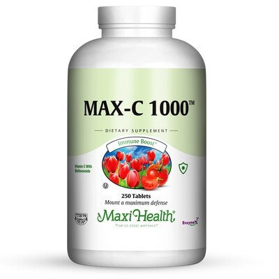 Maxi Health, Kosher Vitamin Max C 1000  - 250 Tablets