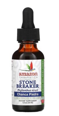 Amazon Therapeutic , Stone Breaker, Chanca Piedra - 1 fl. oz. (30 mL)